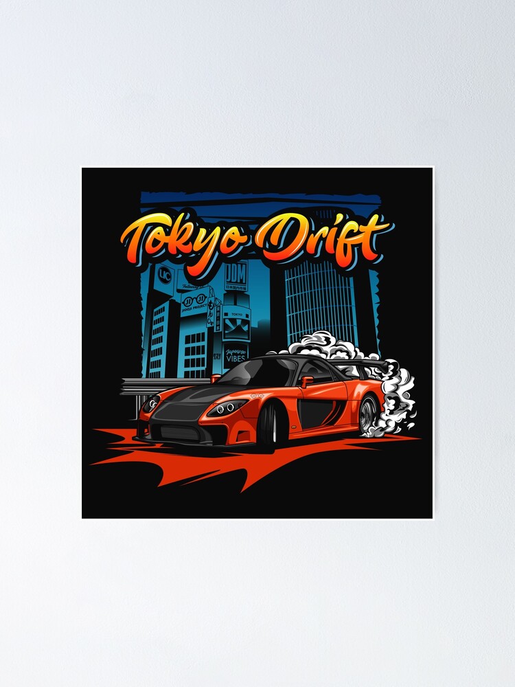 tokyo drift orange rx7