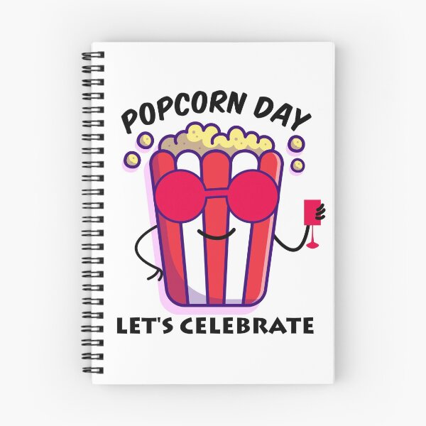 Item preview, NATIONAL POPCORN DAY - Cute popcorn bucket designed and sold by CreativaArt-.