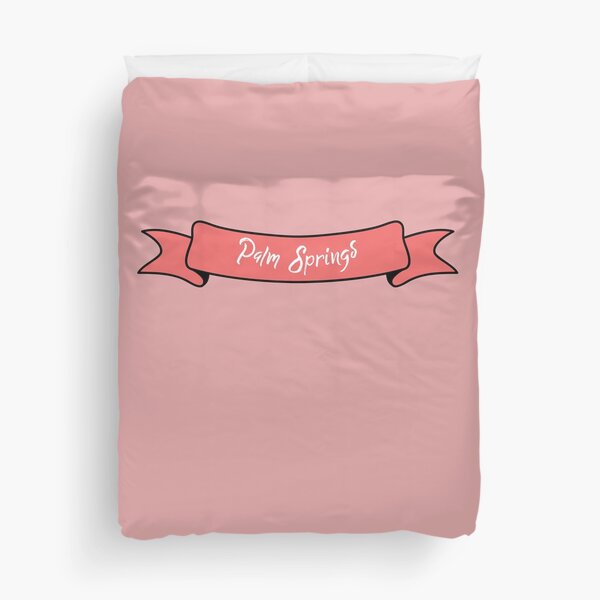 Item preview, Palm Springs - Ribbon Label (pink) designed and sold by CityCollection.