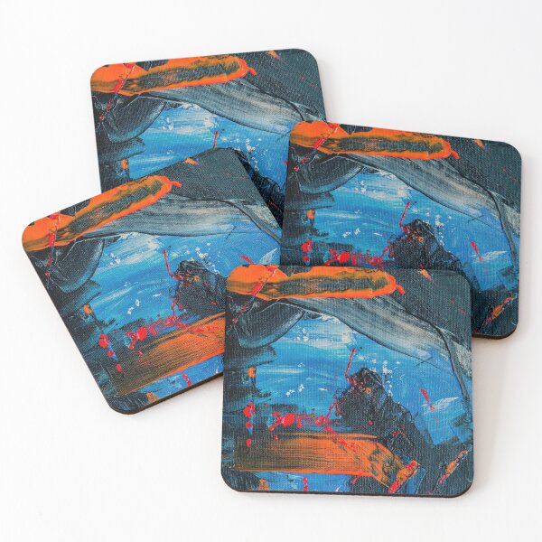Item preview, Darkness Mood Hand Painted Artwork designed and sold by Saraartwork.