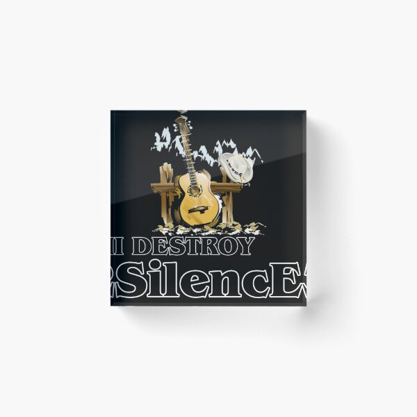 Item preview, I Destroy Silence Guitar designed and sold by Magic-Offers.