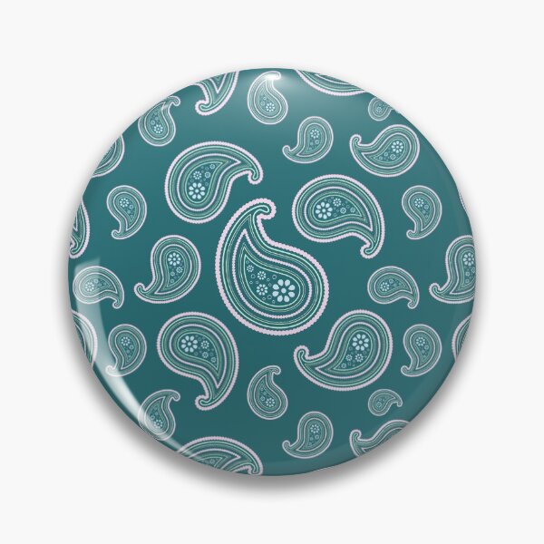 Item preview, Sorbet Pastels Paisleys - Teal designed and sold by ranchi.