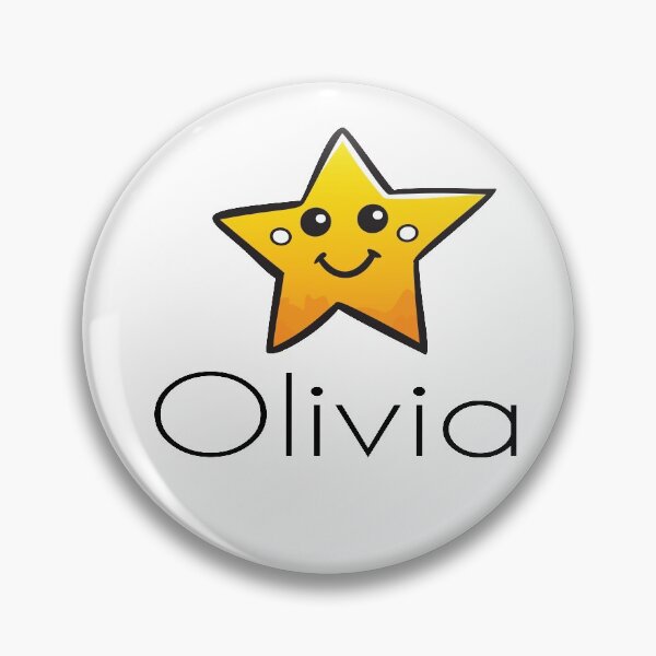 Item preview, Olivia Cute Star My Name Is Olivia designed and sold by ProjectX23.