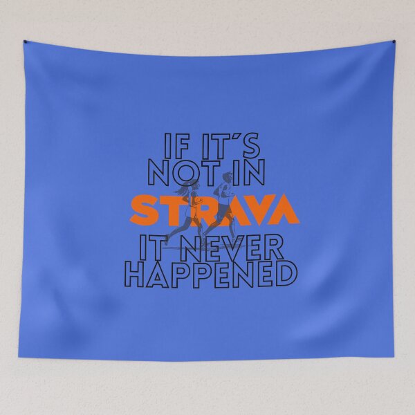 Item preview, Running t-shirt "Not In STRAVA" designed and sold by UltraRunners.