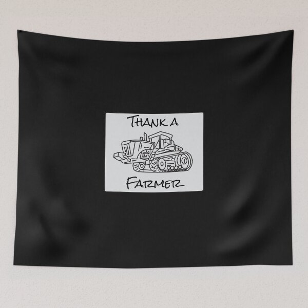 Item preview, Thank a farmer and tractor logo. designed and sold by Jurie Maree.