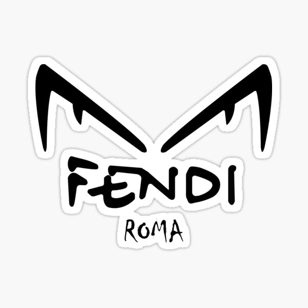 Fendi Eyes Stickers | Redbubble