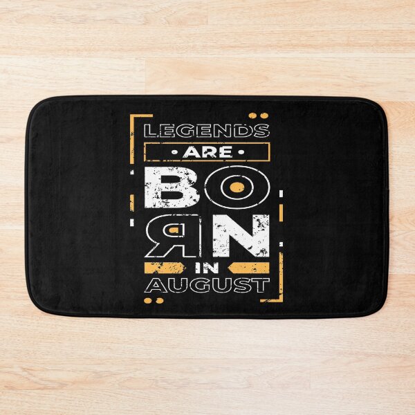 Item preview, Legends Are Born In August designed and sold by Qudkin.