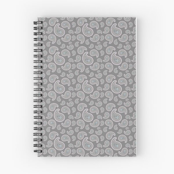 Item preview, Sorbet Pastels Paisleys - Gray designed and sold by ranchi.