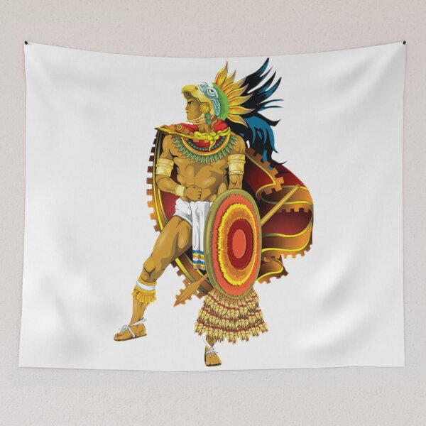 Item preview, Aztec Jaguar Warrior T-Shirt designed and sold by LIQA.