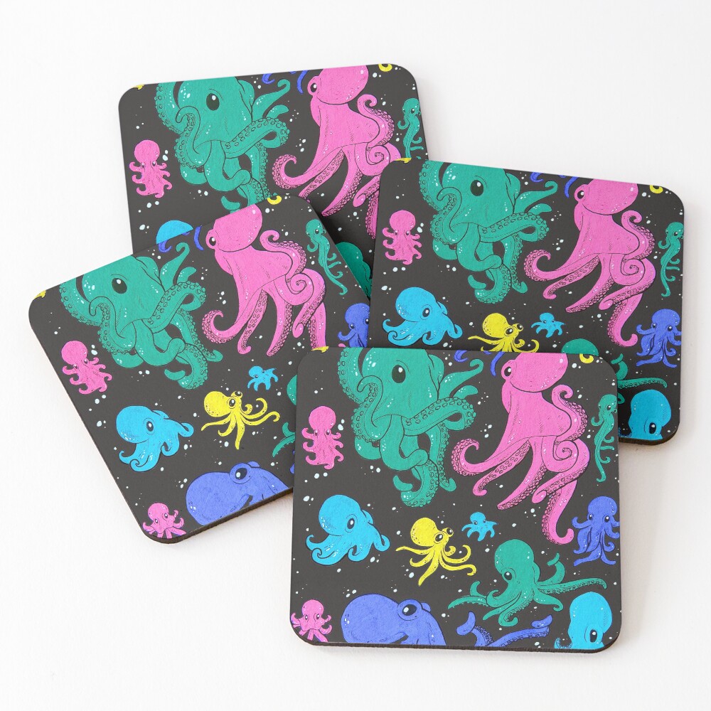Item preview, Coasters (Set of 4) designed and sold by DigitalCloud.