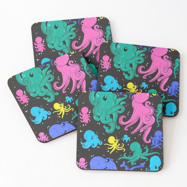 Item preview, Octopus pattern designed and sold by DigitalCloud.