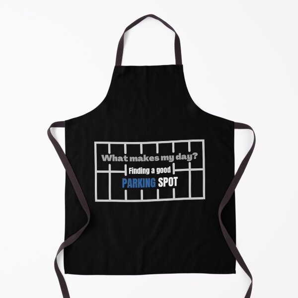 Item preview, Finding a good parking spot - parking lot marking - Funny Text designed and sold by DrawingBoard.