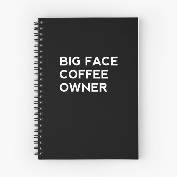 Item preview, big face coffee owner designed and sold by rayla1424.