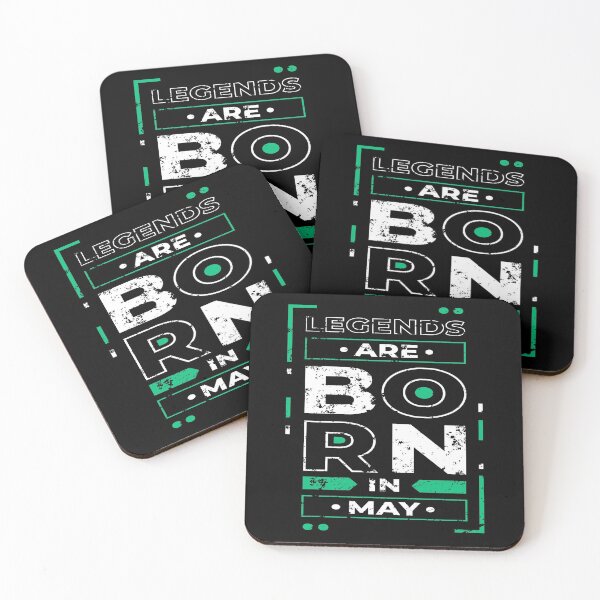 Item preview, Legends Are Born In May designed and sold by Qudkin.