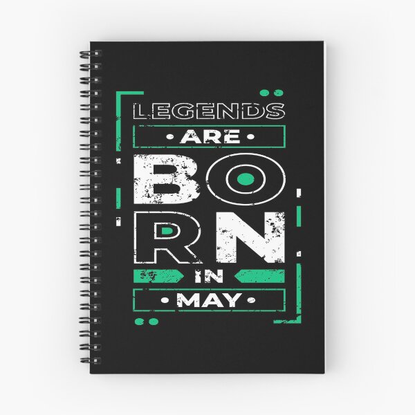 Item preview, Legends Are Born In May designed and sold by Qudkin.