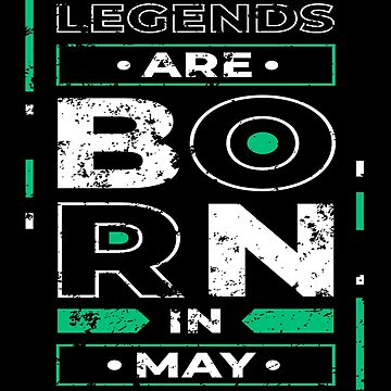 Artwork thumbnail, Legends Are Born In May by Qudkin