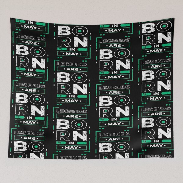 Item preview, Legends Are Born In May designed and sold by Qudkin.