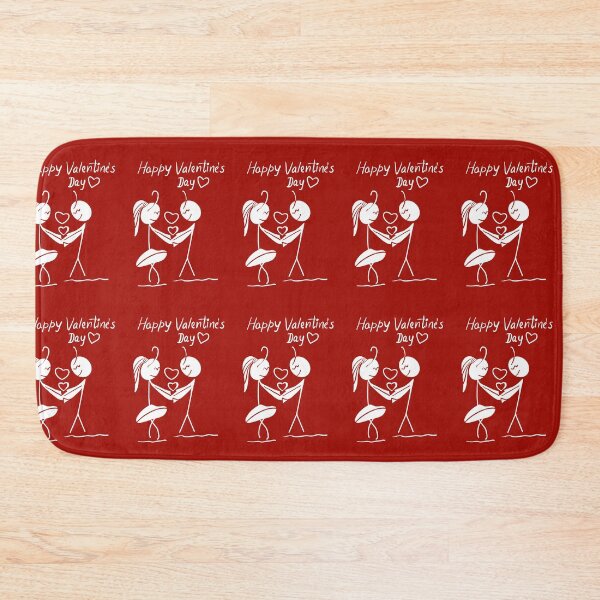Item preview, Happy Valentine’s Day Stick Figure Card designed and sold by papaipapai198.