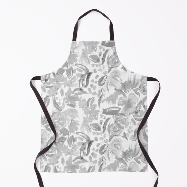 Item preview, Oil Painted Gray Flowers designed and sold by Carolina Diaz.