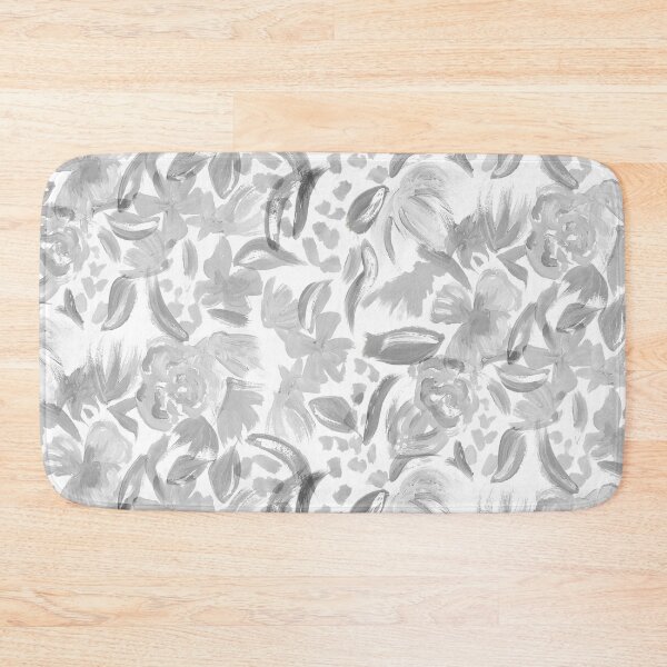 Item preview, Oil Painted Gray Flowers designed and sold by Carolina Diaz.