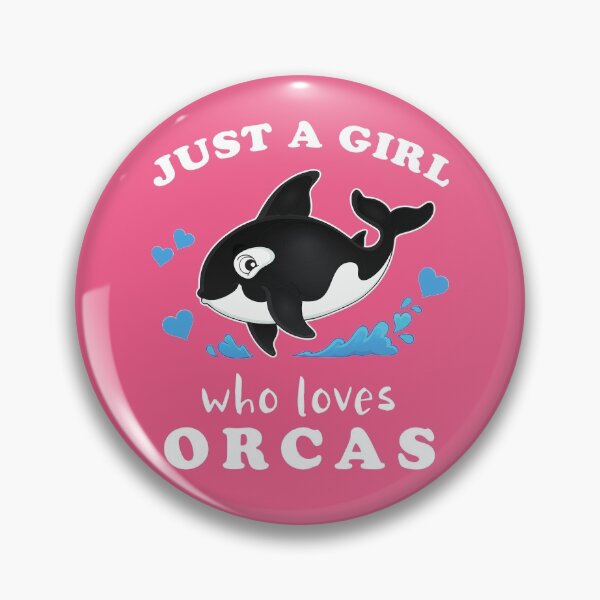 Item preview, Just a girl who loves orcas, Whales Lover designed and sold by aronia.
