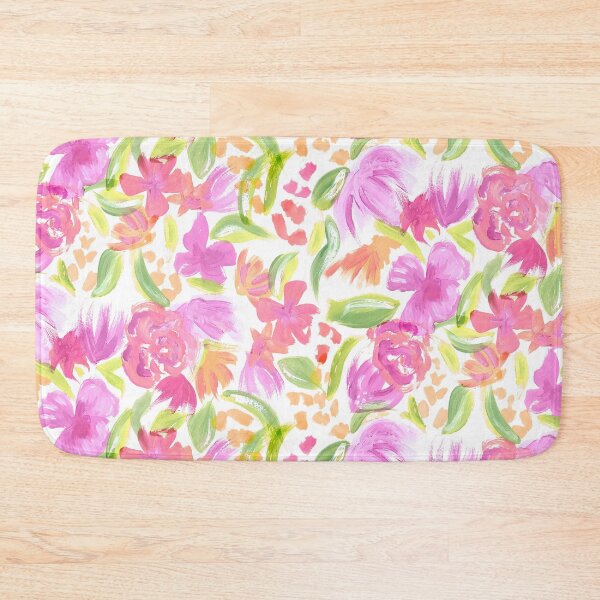 Item preview, Oil Painted Pink Flowers designed and sold by Carolina Diaz.
