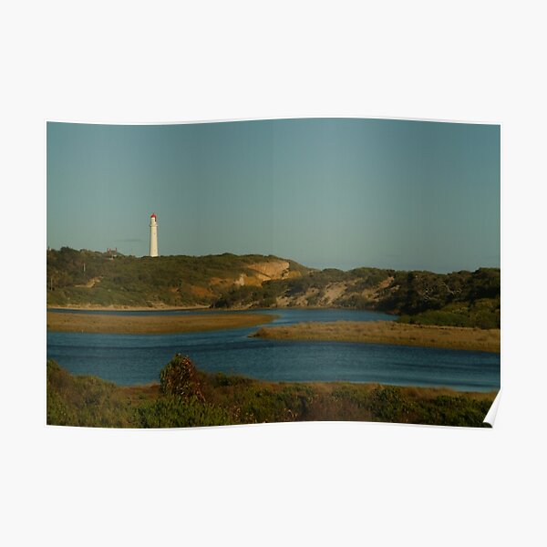Joe Mortelliti Gallery - Split Point Lighthouse at Aireys Inlet, Great Ocean Road, Victoria, Australia. Poster