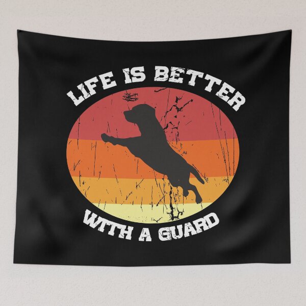 Item preview, Life is better with a guard tapestries designed and sold by kikinafashion.