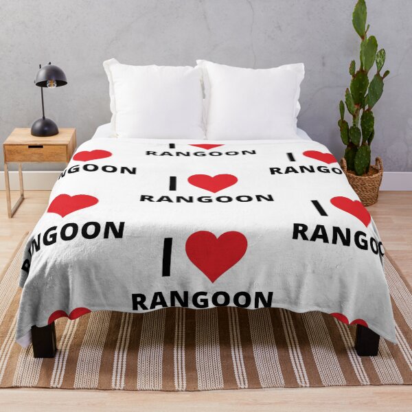 Item preview, I Love Rangoon (light) designed and sold by mugify.