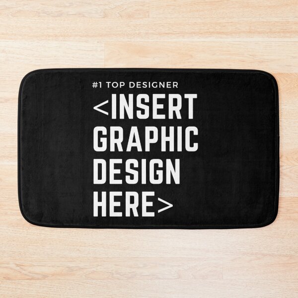 Item preview, Insert Graphic Design Here - Graphic Text Typography designed and sold by happyshopg.