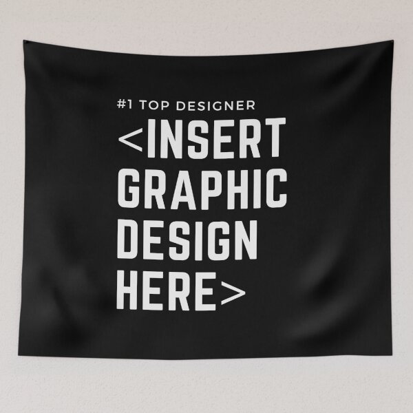 Item preview, Insert Graphic Design Here - Graphic Text Typography designed and sold by happyshopg.