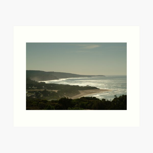 Item preview, Joe Mortelliti Gallery - Harsh noon day light on Anglesea beach, Great Ocean Road, Victoria, Australia. designed and sold by thisisaustralia.