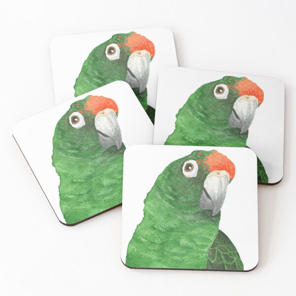 Item preview, jardine's parrot watercolor - bird paint designed and sold by L'Atelier Oranjade.