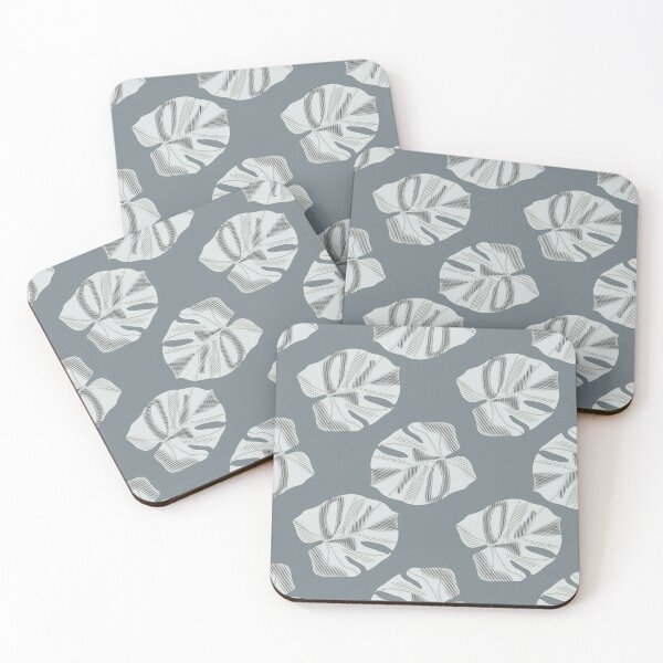 Item preview, Vintage White Leaf Pattern designed and sold by JTS STORE.
