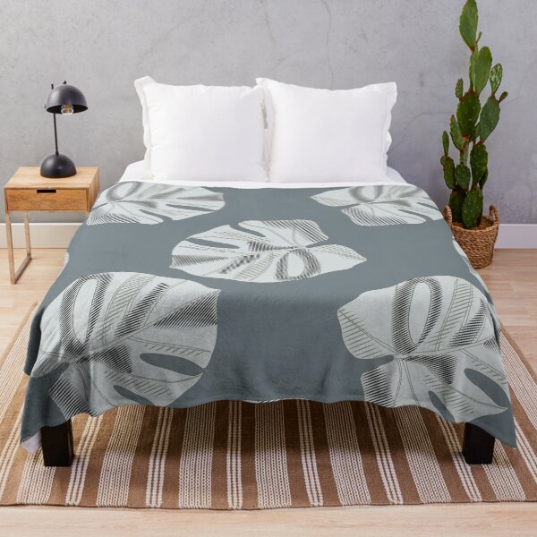 Item preview, Vintage White Leaf Pattern designed and sold by JTS STORE.
