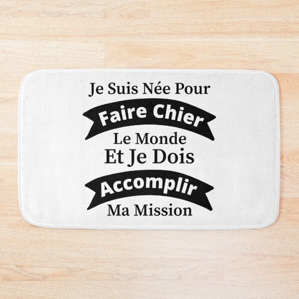 Item preview, born to piss off & accomplish my mission humour designed and sold by LC Fabric.