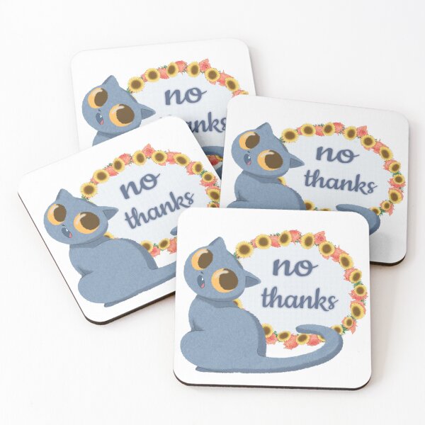 Item preview, Sassy Cats - "No Thanks" designed and sold by KlaraBellum.
