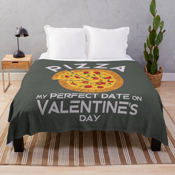 Item preview, Pizza is my perfect date on Valentine's Day! designed and sold by TonsPOD.