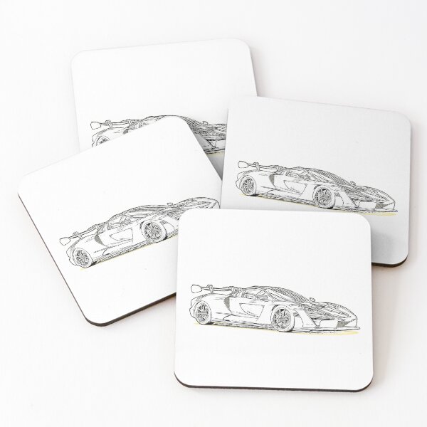 Item preview, Senna Wireframe designed and sold by Auto-Prints.