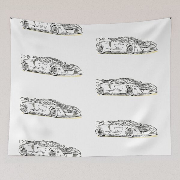 Item preview, Senna Wireframe designed and sold by Auto-Prints.