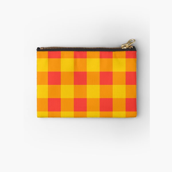 Item preview, Checkered tricolor pattern with red, orange and yellow designed and sold by acidmit.