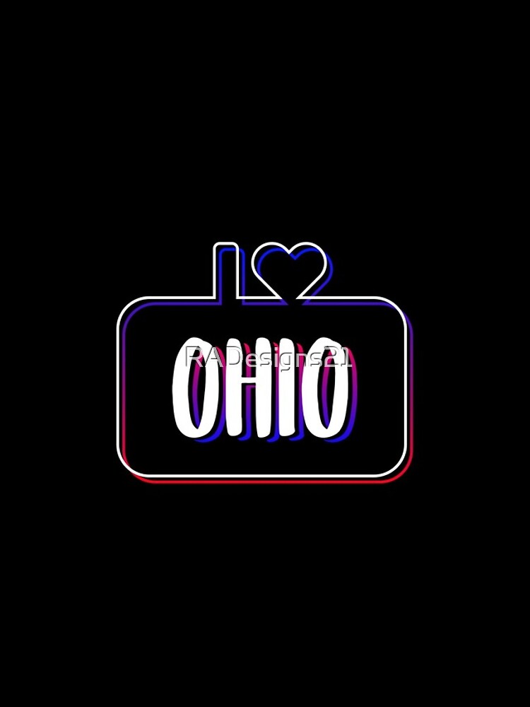 Thumbnail 4 of 4, iPhone Case, I Love Ohio designed and sold by RADesigns21.