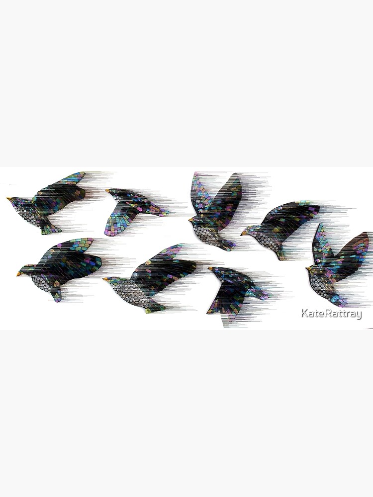 Thumbnail 3 of 3, Photographic Print, Starlings in the Wind designed and sold by KateRattray.
