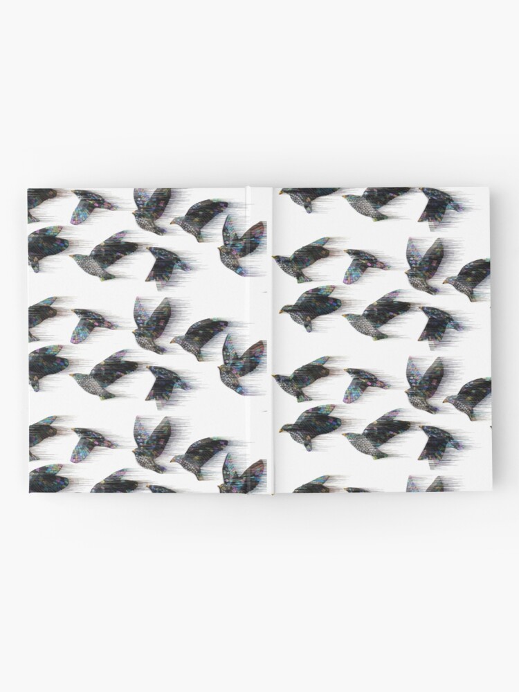 Thumbnail 2 of 3, Journal, Starlings in the Wind designed and sold by KateRattray.