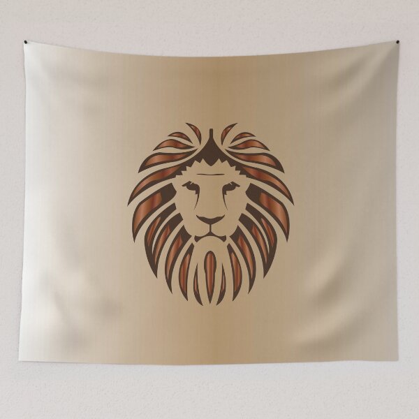 Item preview, decorative lion design designed and sold by ErhanArt.