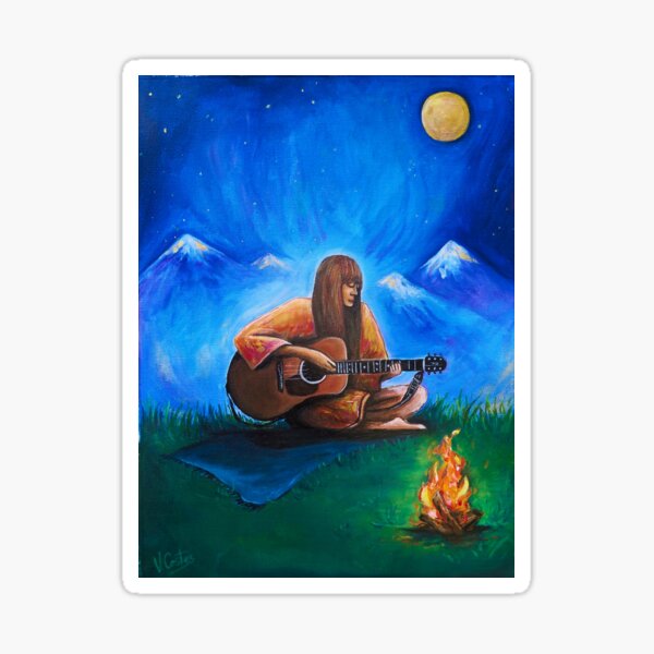 Musique au coin du feu Sticker