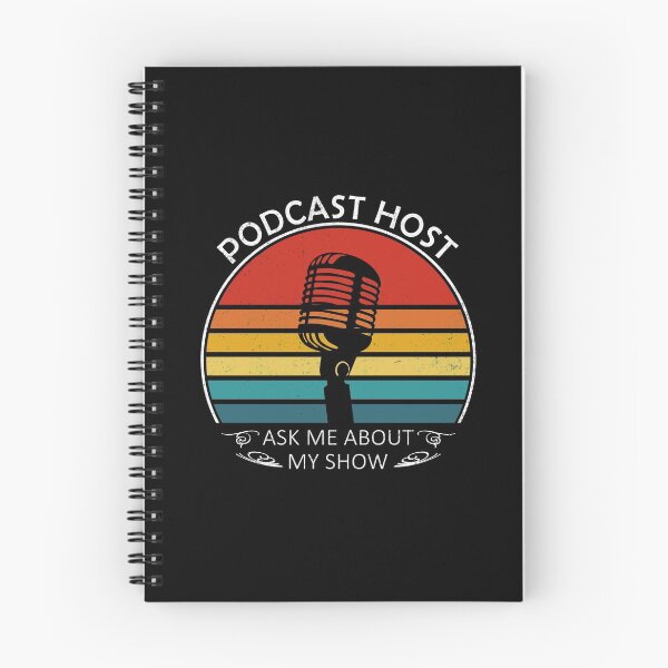 Artikelvorschau, Podcaster Ask Me About My Show Retro Microphone Podcast Host entworfen und verkauft von Troy Krieger.