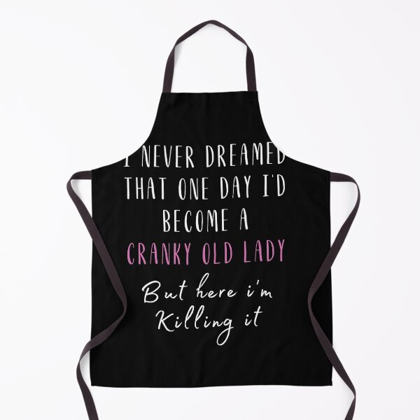 Item preview, Senior Citizen Gift Cranky old cranky lady Funny Gifts designed and sold by megahamdesigns.