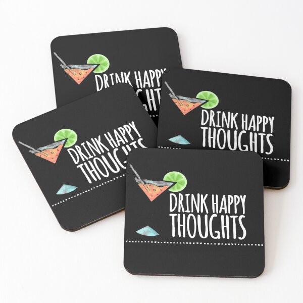 Item preview, Drink Happy Thoughts designed and sold by Zurickdesigns.