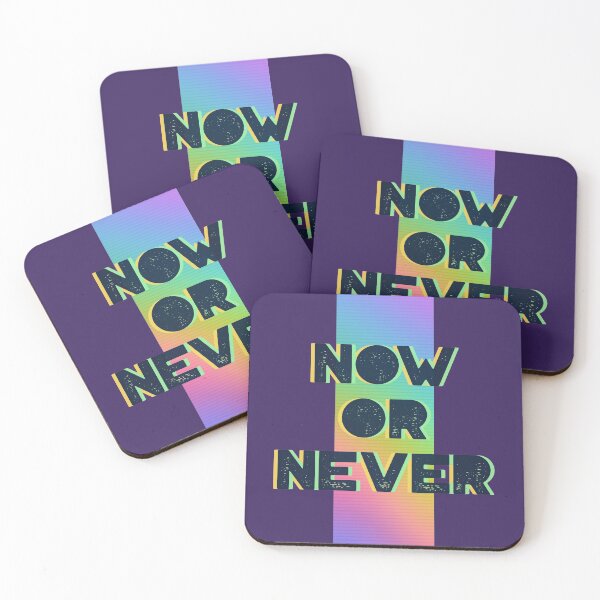 Item preview, Now or Never designed and sold by GamerGetup.
